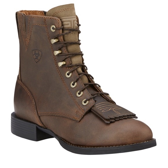 Ariat Shoes - Ariat Brown Leather Booties Women’s Size 8B